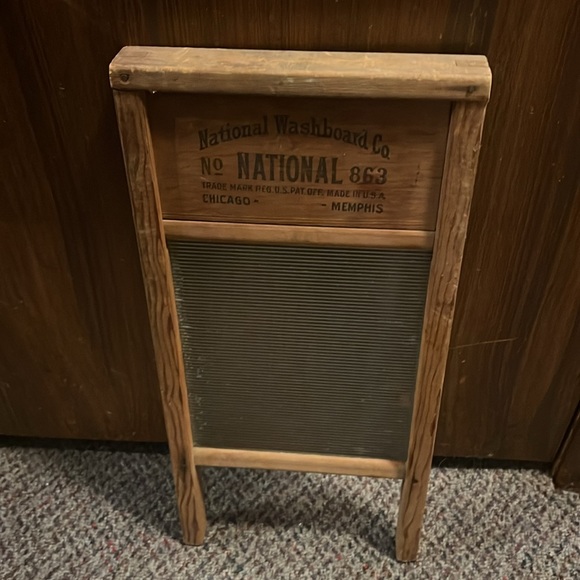 Vintage National Washboard Co Hand Washboard - Picture 3 of 6